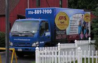 Nassau County AC Service & Repairs Truck